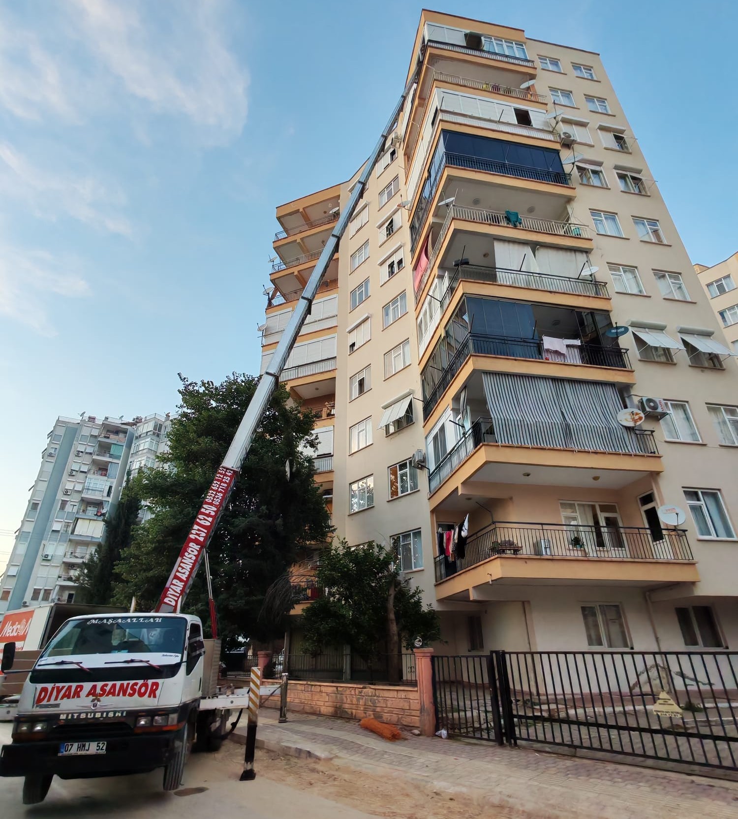 Asansörlü Taşıma Sistemi